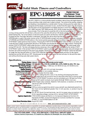 EPC-13025-115-S datasheet  
